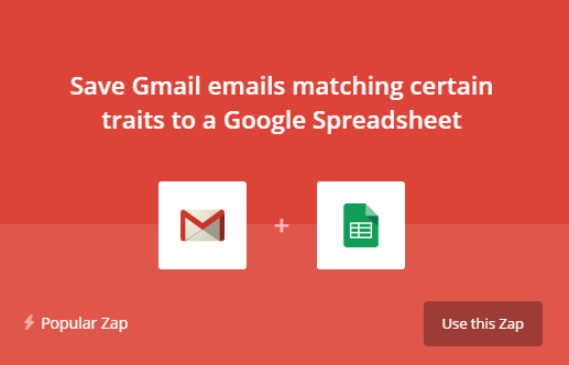 Gmail to spreadsheet
